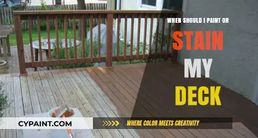 Deck Maintenance Guide: Paint or Stain Your Deck for Longevity