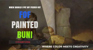Spring Feeding: When to Set Out Food for Painted Bunnies
