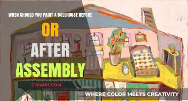 Dollhouse Painting Dilemma: Before or After Assembly?