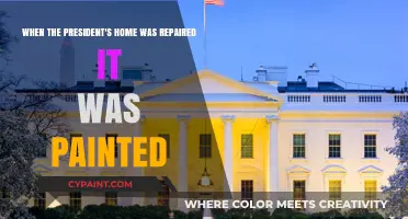 Revamping the President's Abode: A Fresh Coat of Paint