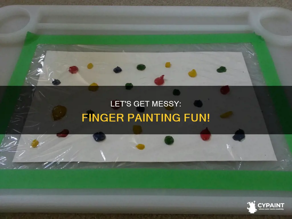 when the teacher says it time to finger paint