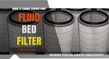 Optimal Timing for Replacing Powder Paint Fluid Bed Filters