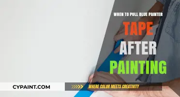 Perfect Timing: When to Remove Blue Painter’s Tape After Painting