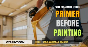 When to Sand Self-Etching Primer Before Painting: Expert Tips