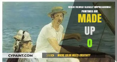 Impressionist Paintings: Up-Close, a Mosaic of Brushstrokes