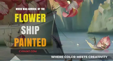Arrival of the Flower Ship: Unveiling the Painting's Creation Date