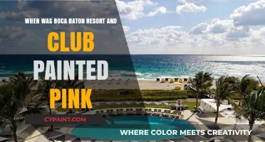 The Boca Raton Resort's Pink Paint Job History