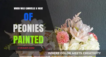 Camille's Peonies: Unveiling the Creation Date of the Vase Painting