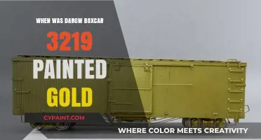 D&RGW Boxcar 3219's Golden Transformation: Uncovering the Date