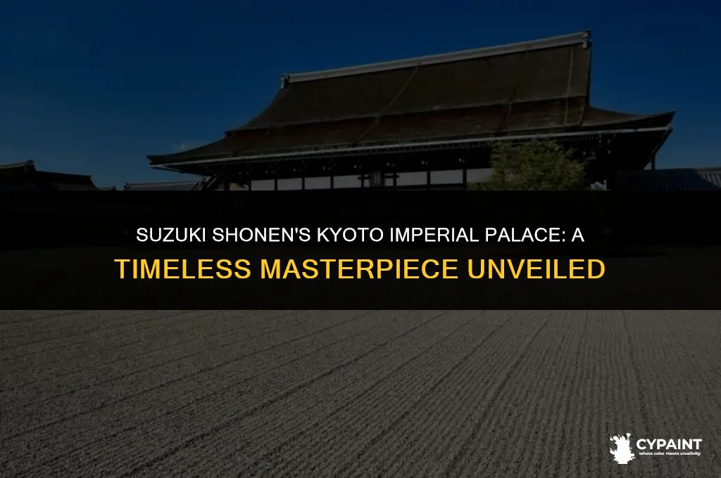 when was imperial palace in kyoto by suzuki shonen painted