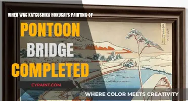 Hokusai's Pontoon Bridge: A Masterpiece Completed in 1844