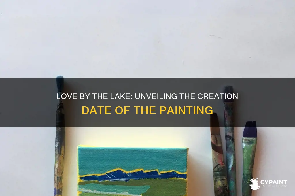 when was love by the lake painting made