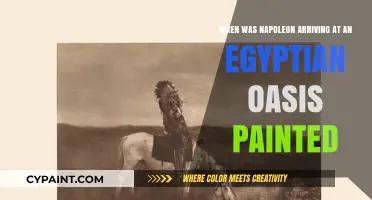Napoleon's Egyptian Oasis: A Painted Arrival