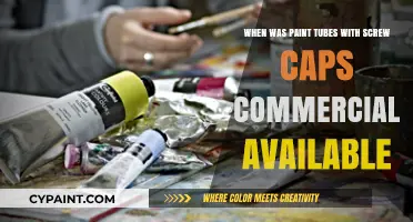 The Evolution of Paint Tubes: Screw Caps' Arrival