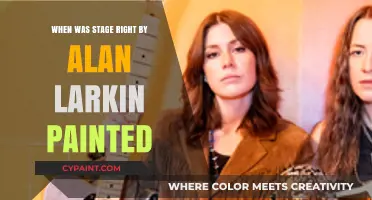 Exploring the Creation Date of Alan Larkin's Stage Right Masterpiece