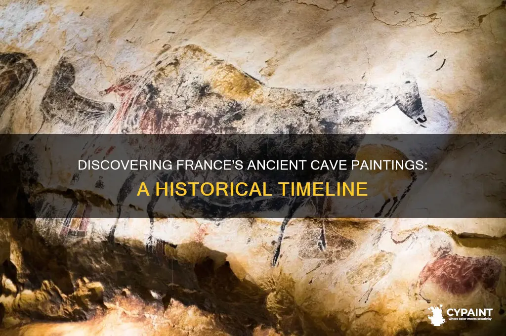 when was the cave paintings in france found