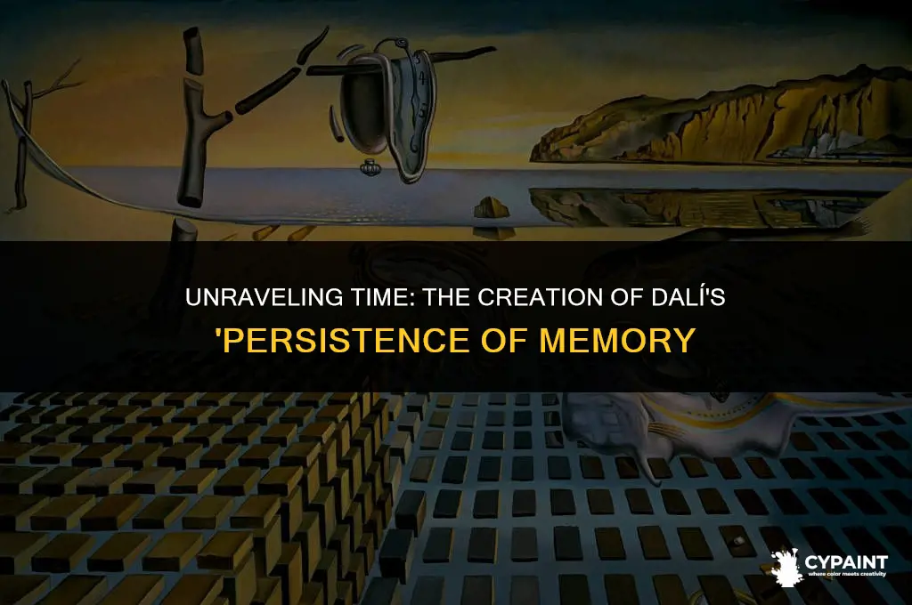 when was the disintegration of the persistence of memory painted