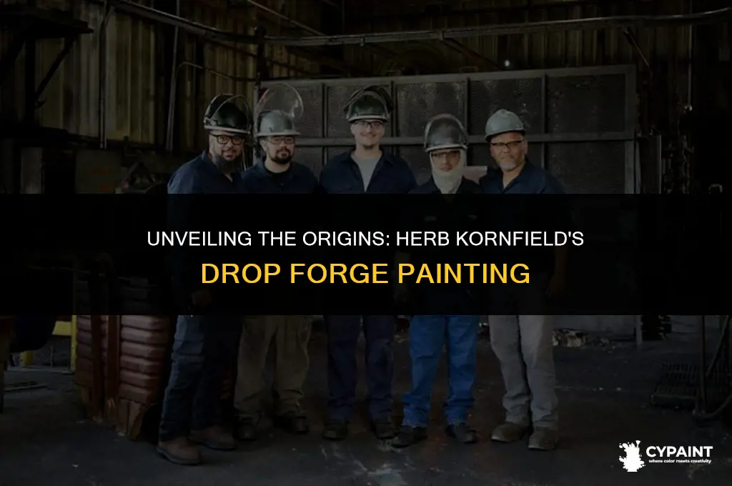 when was the drop forge painting by herb kornfield created