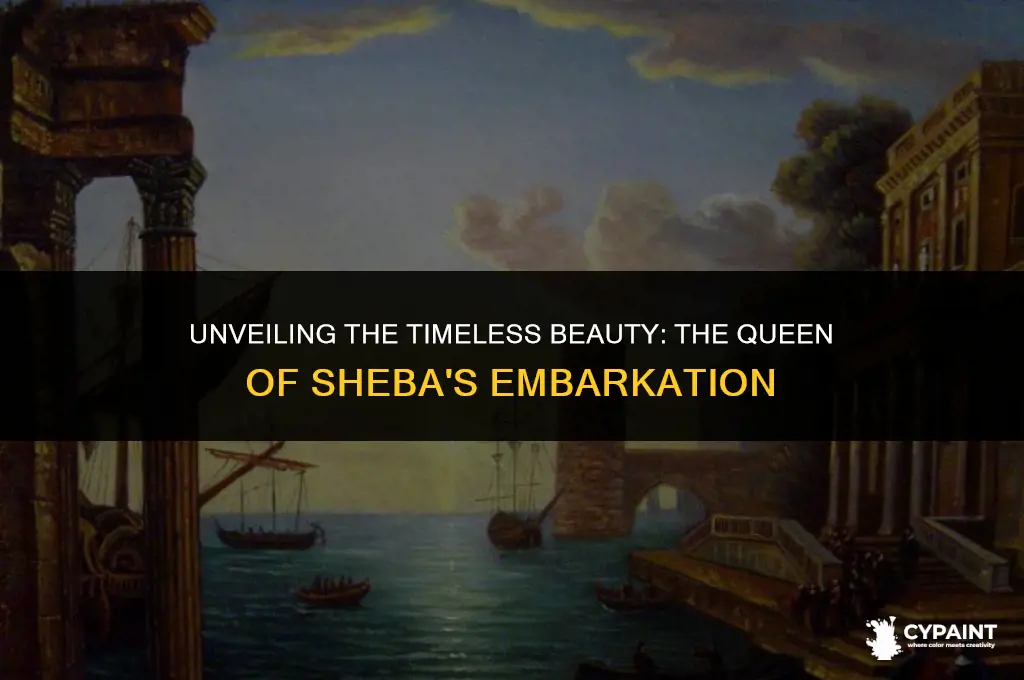 when was the embarkation of the queen of sheba painted