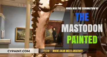 The Mastodon Exhumation Painting: Uncovering Its Creation Date