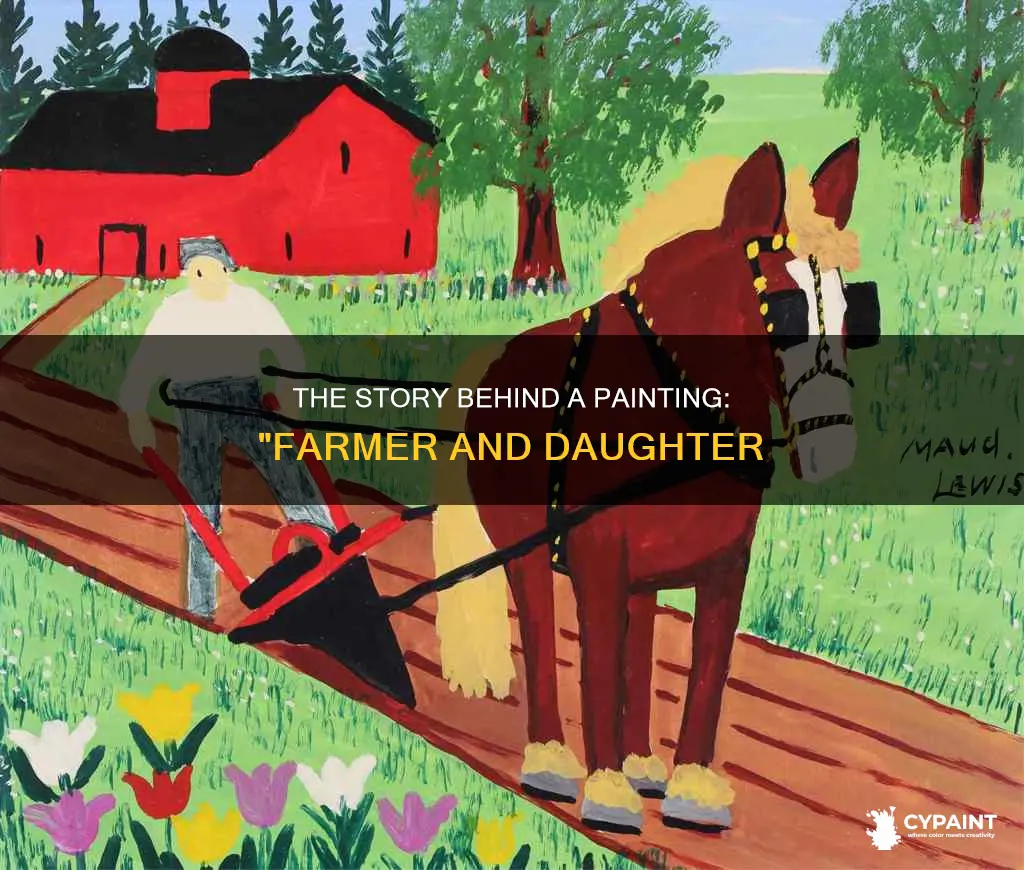 when was the farmee and his daughter painingt painted