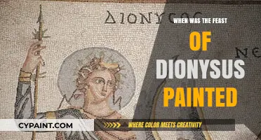 Unveiling the Creation Date of the Feast of Dionysus Painting
