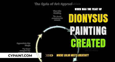 Unveiling the Feast of Dionysus Painting's Creation Date