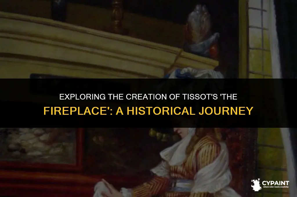 when was the fireplace by james jacques joseph tissot painted