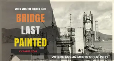 The Golden Gate Bridge's Last Paint Job: A Timeline