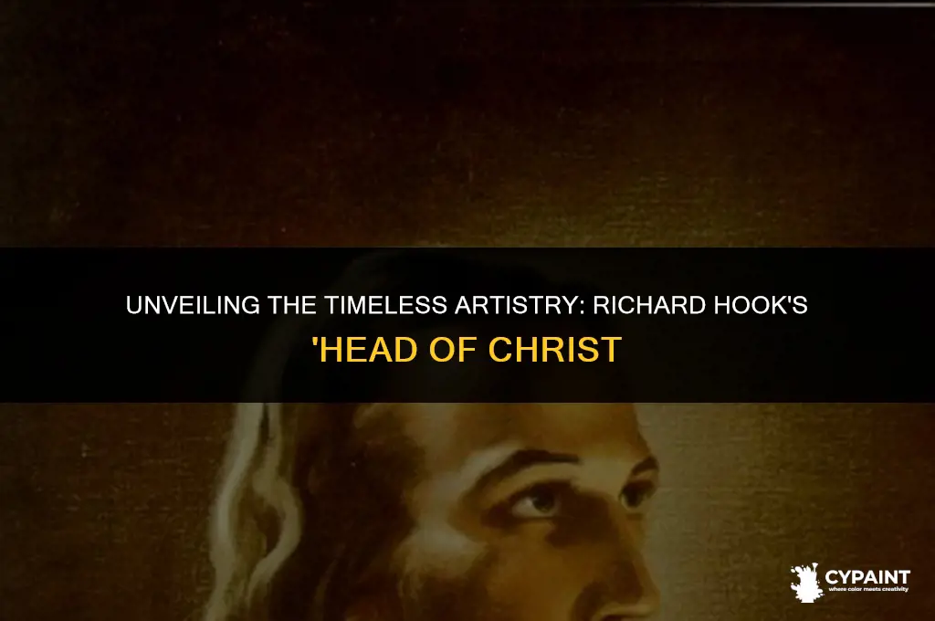 when was the head of christ by richard hook painted