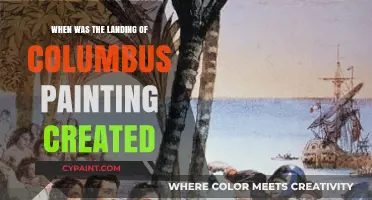 The Creation of Columbus' Landing: A Historical Art Masterpiece