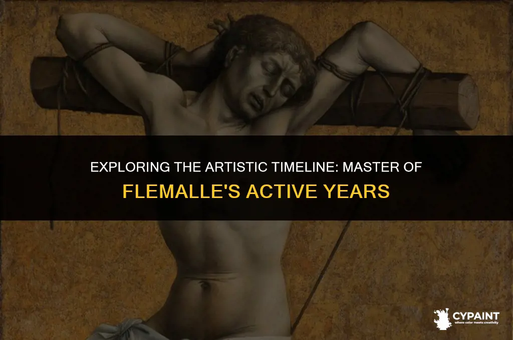 when was the master of flemalle active as a painter
