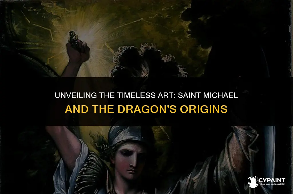when was the original saint michael and the dragon painted