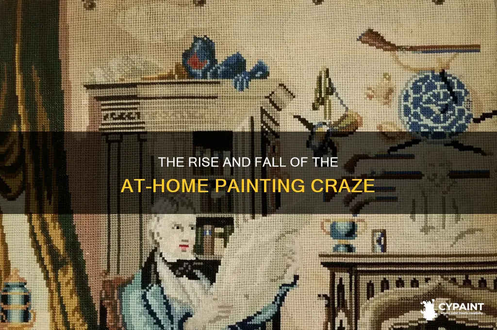 when was the paint at home craze popular