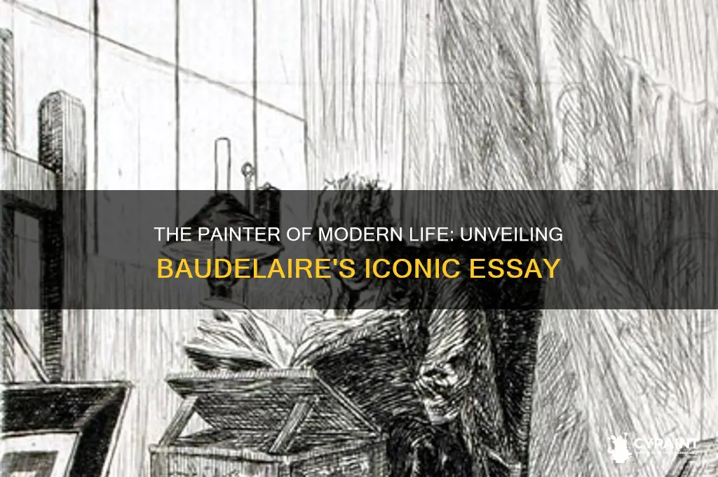 when was the painter of modern life written