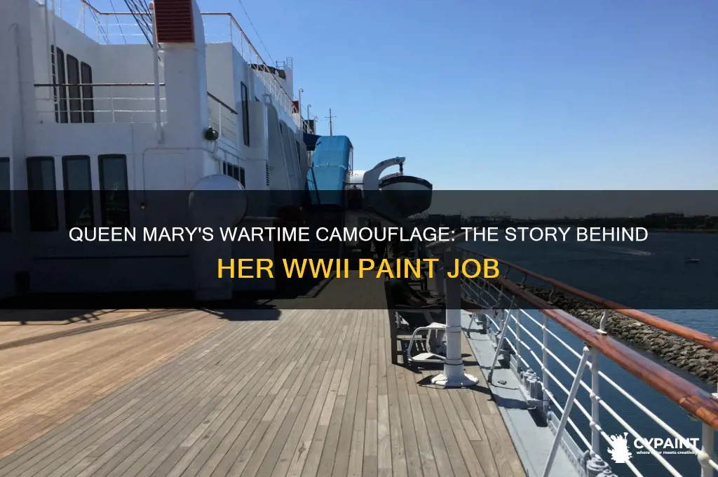 when was the queen mary painted for ww2