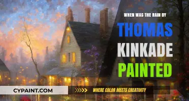The Rain by Thomas Kinkade: Unveiling the Painting's Creation Date