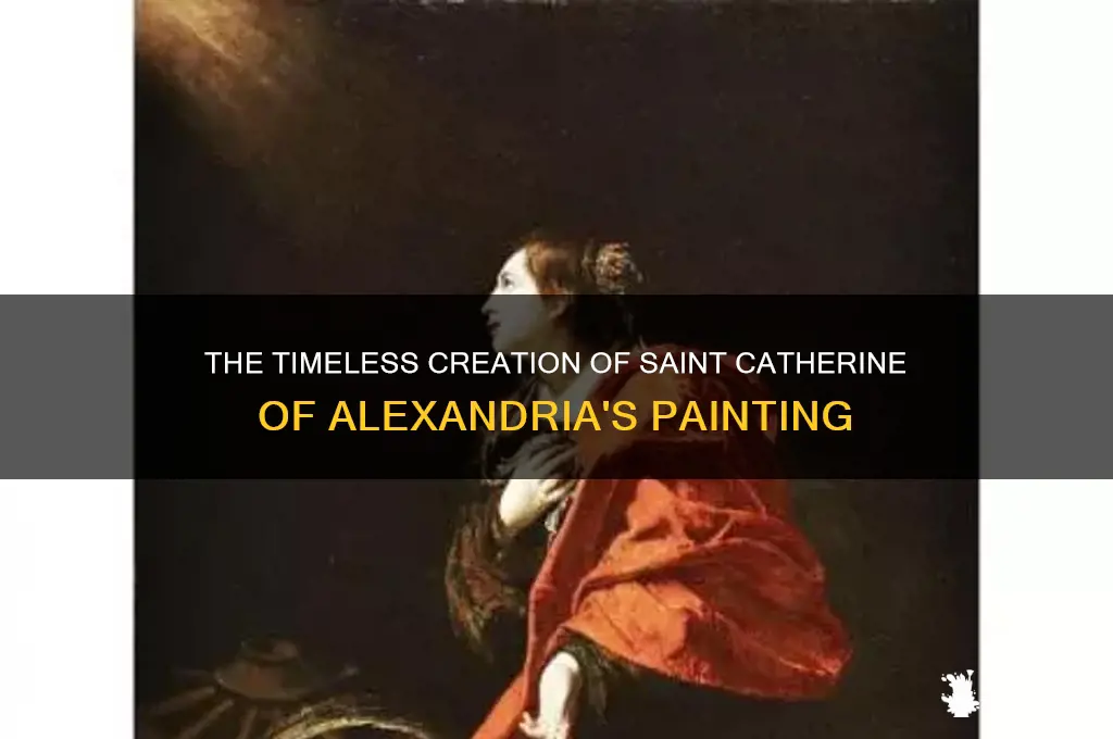 when was the saint catherine of alexandria painted