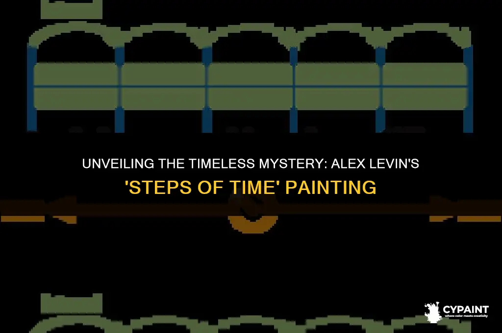when was the steps of time painting painted alex levin