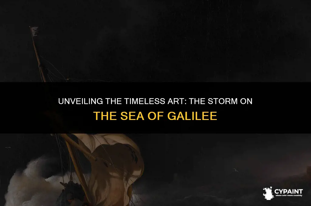 when was the storm on the sea of galilee painted