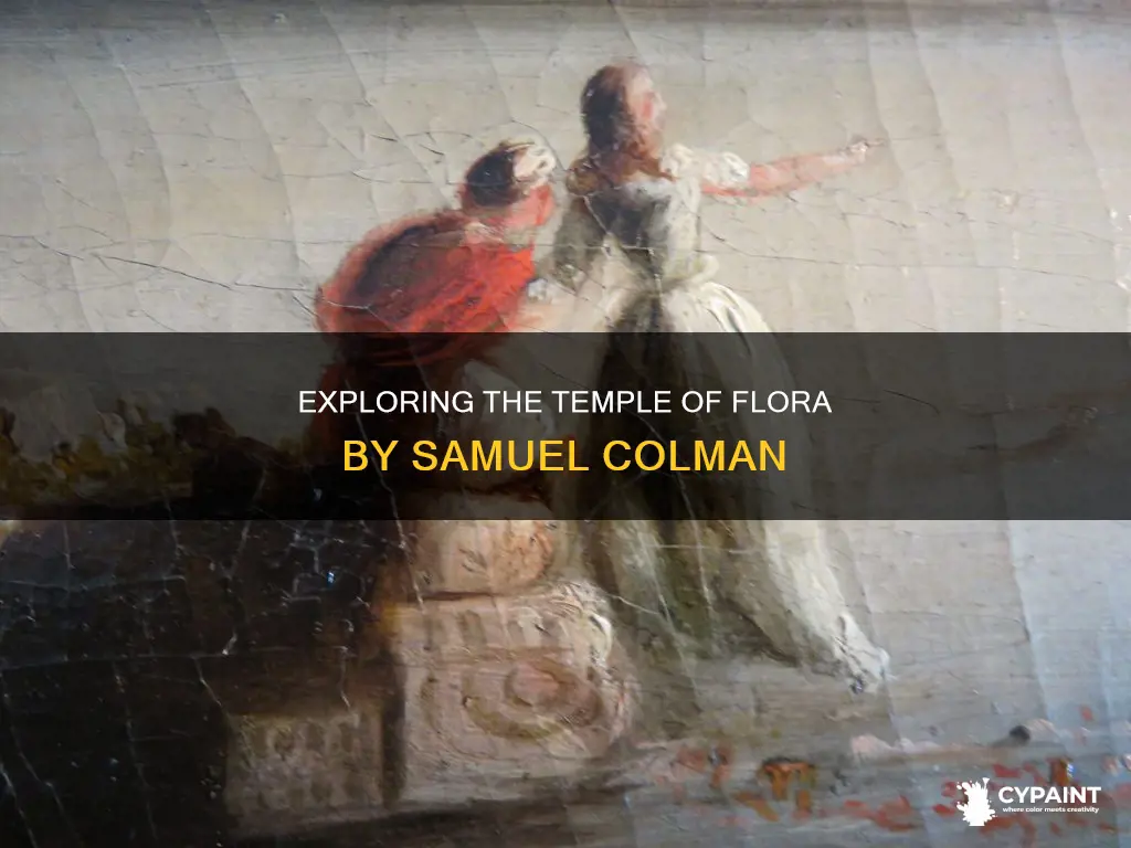 when was the temple of flora painted samuel colman