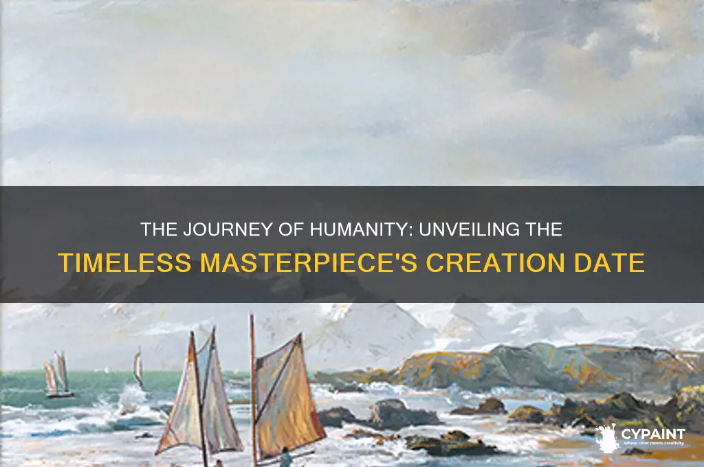 when was the the journey of humanity painted