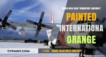 USAF Transport Aircraft's International Orange Paint Scheme Origins
