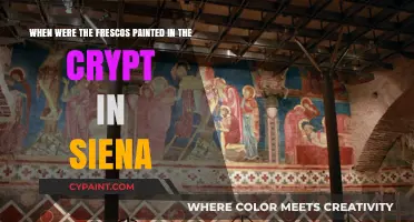 Unveiling the Timeless Art: Siena Crypt Frescoes' Painting Period