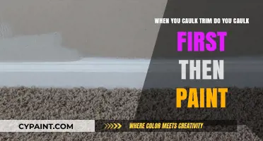 Mastering the Art of Caulking Trim: Paint First or Caulk First?