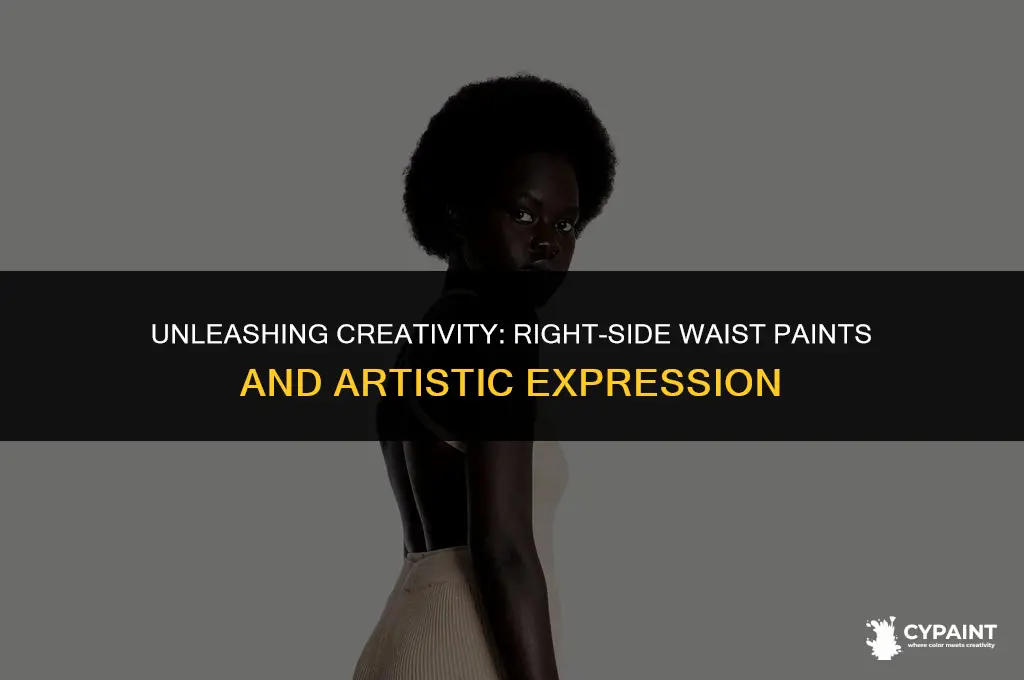 when you have paints in yout right side waist area