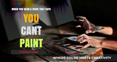 Unleashing Creativity: Defying the Voice That Says You Can't Paint