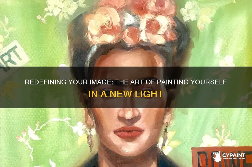 when you paint yourself in a different light