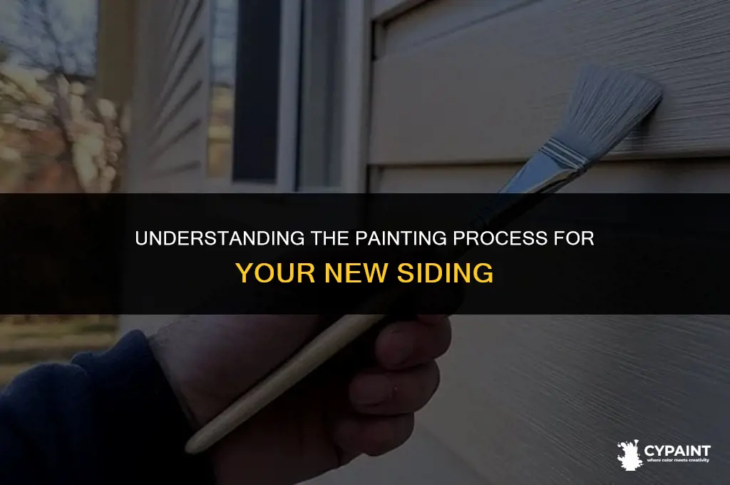 when you pay for dsiding do they paint it to