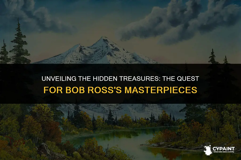 where are all the bob ross paintings we found them